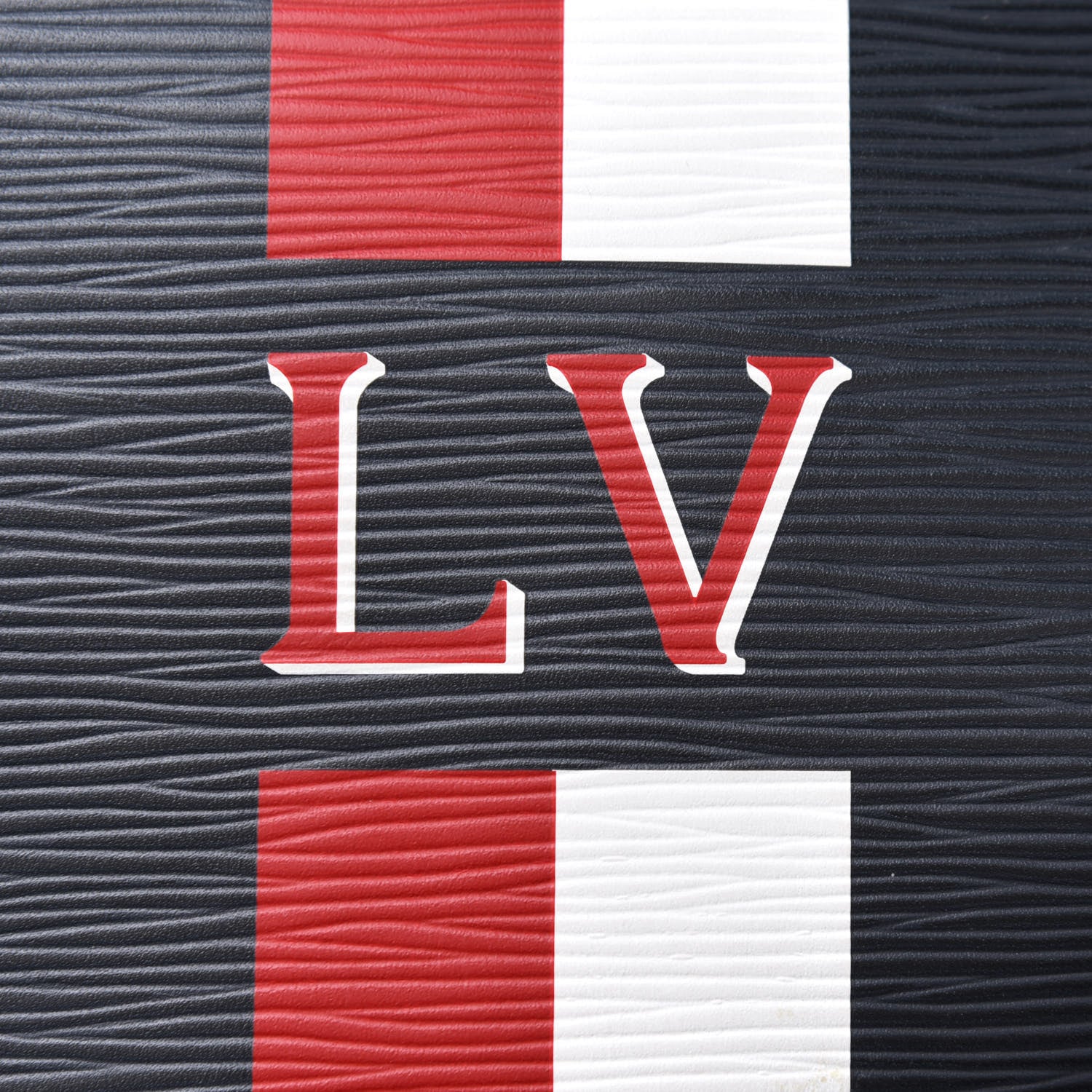Louis Vuitton Epi Christopher Messenger Navy Stripes 9 of 15
