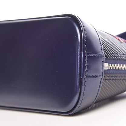 Louis Vuitton Epi Sequins Flame Alma Nano Blue Nuit 9 of 9