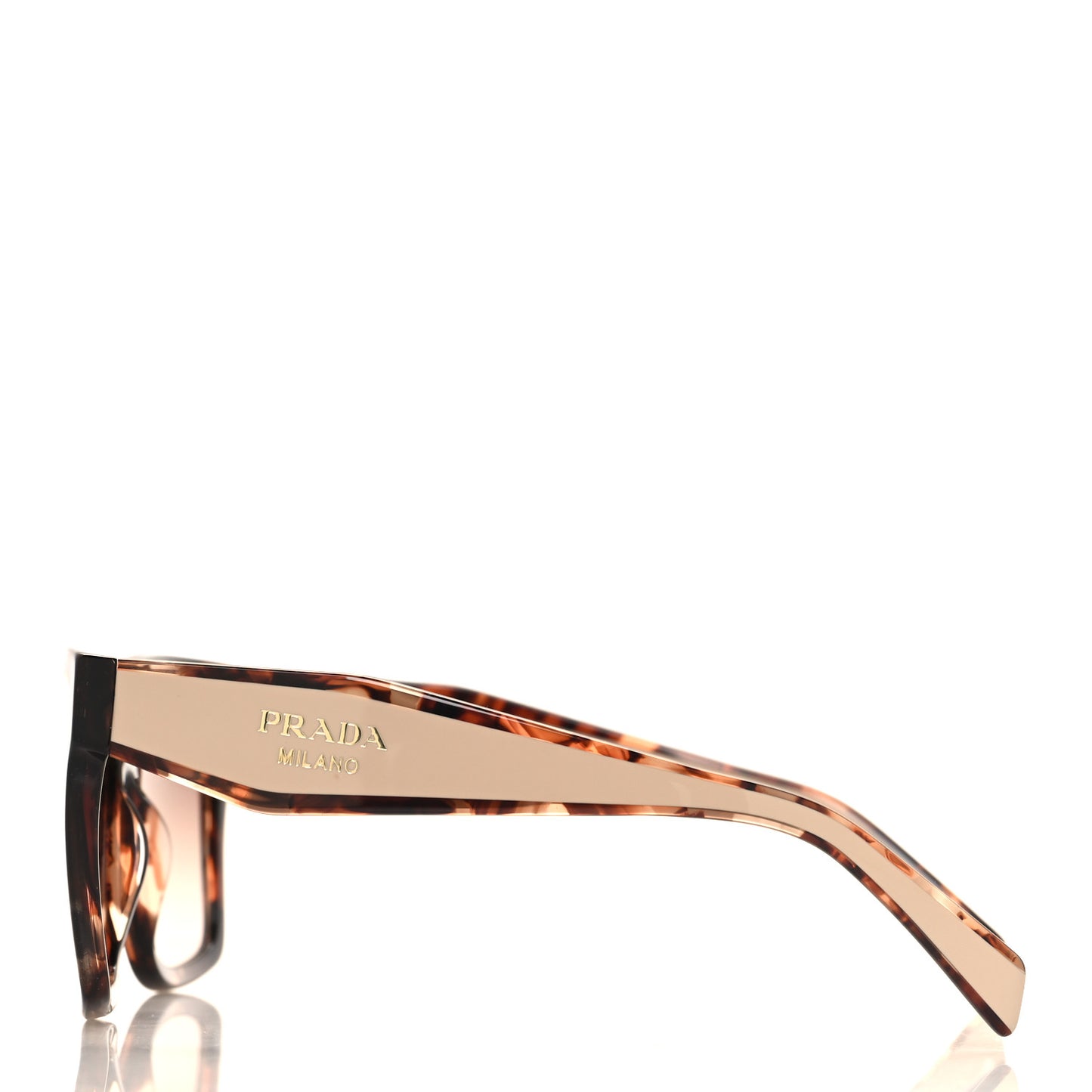 Acetate Square Sunglasses SPR 24Z Tortoiseshell Beige