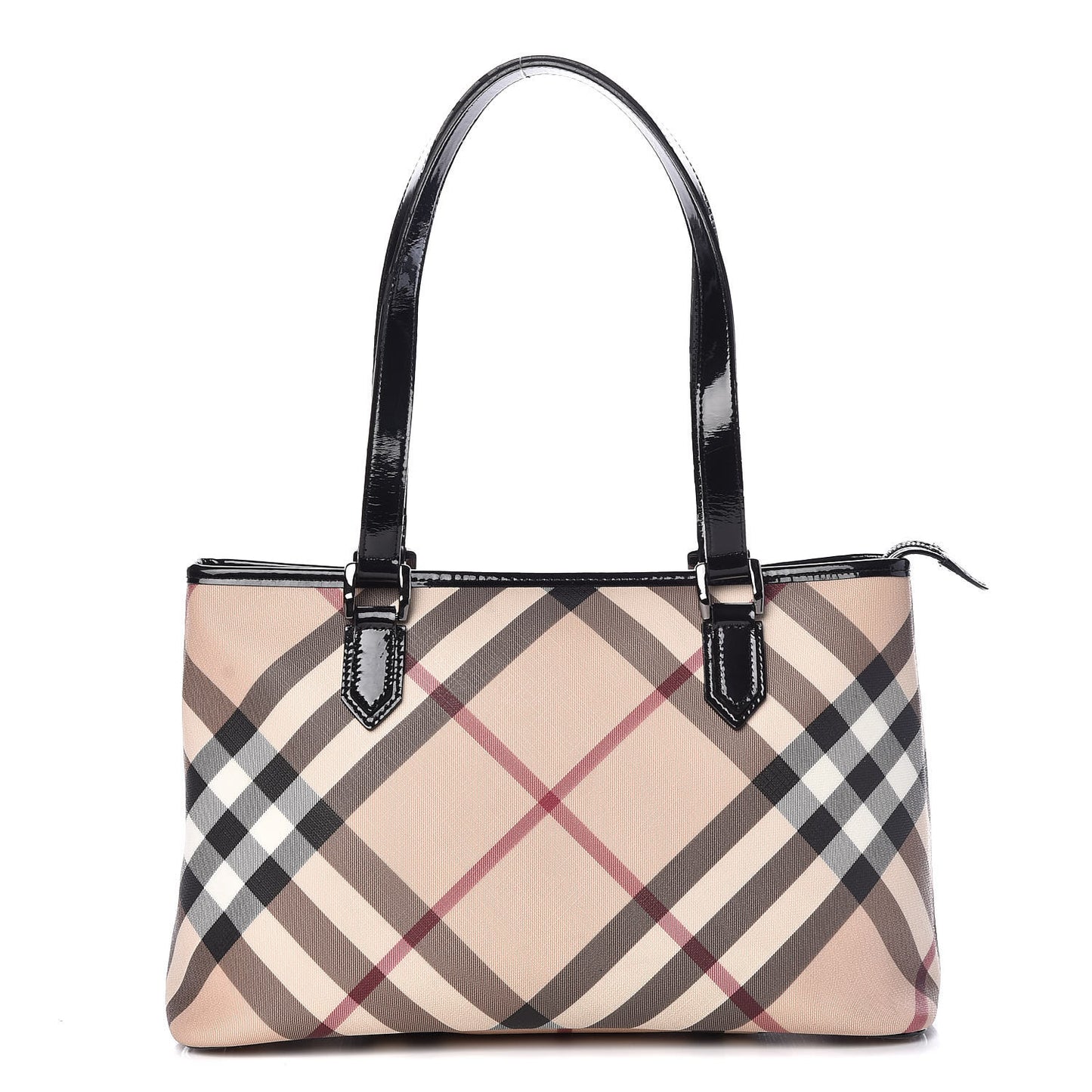 Supernova Check Regent Tote Black