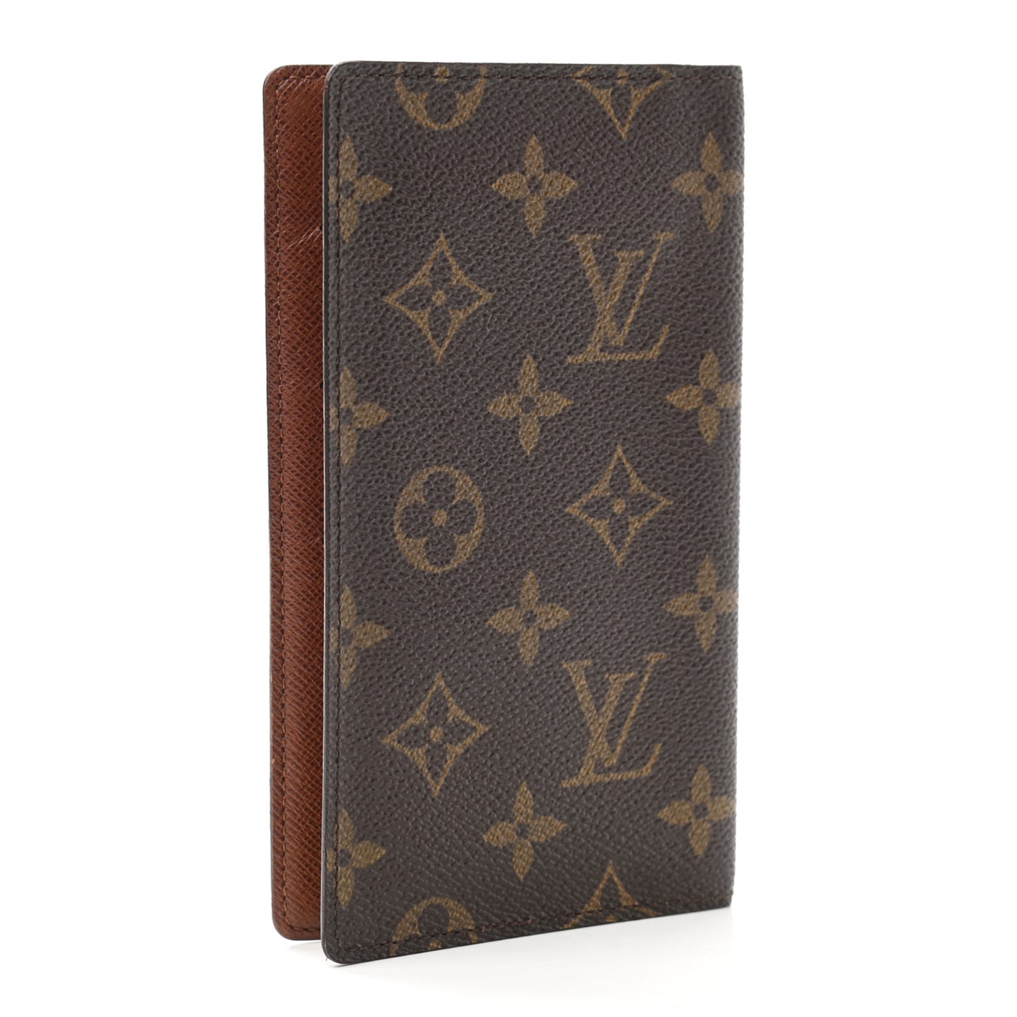 Monogram Checkbook Holder Case Wallet