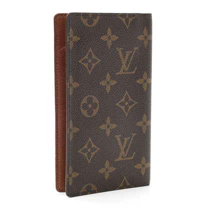 Louis Vuitton Monogram Checkbook Holder Case Wallet 3 of 7