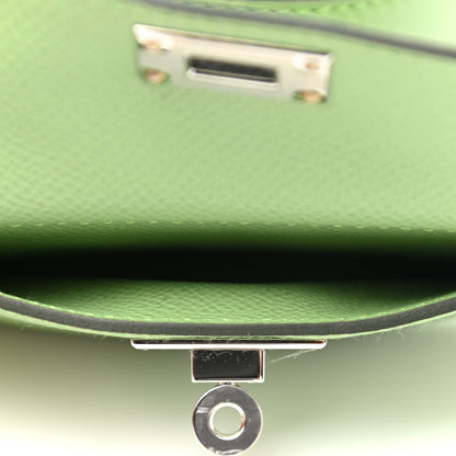 Hermes Swift Epsom Pocket Kelly Shoulder Strap Vert Criquet 3 of 6