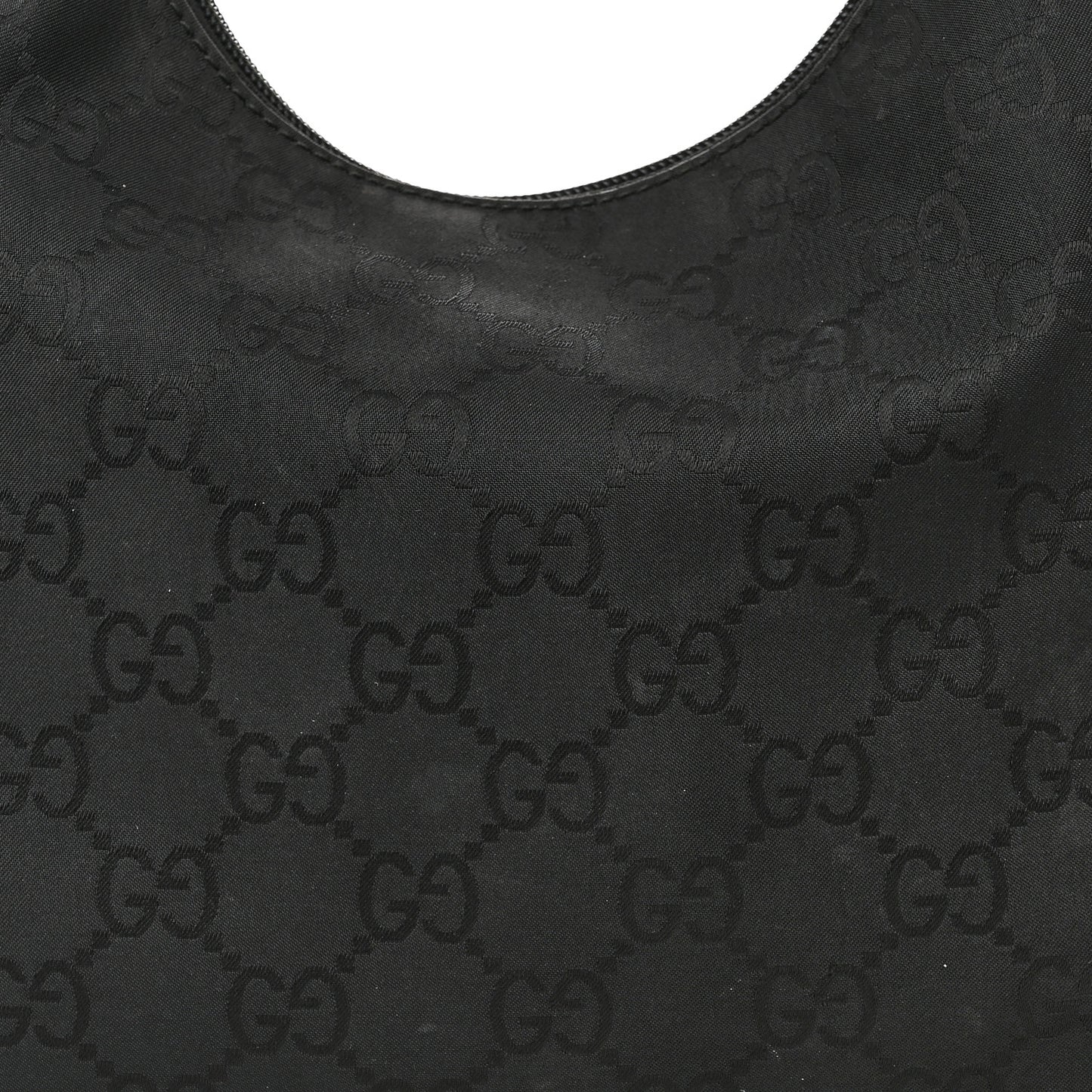 Nylon Monogram Small Hobo Black