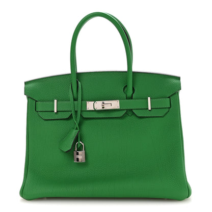 Hermes Taurillon Clemence Birkin 30 Menthe 1 of 10