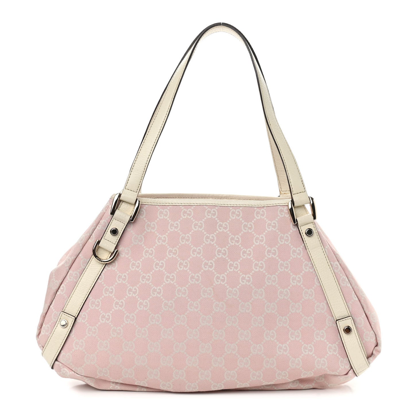 Monogram Medium Abbey Shoulder Bag Pink