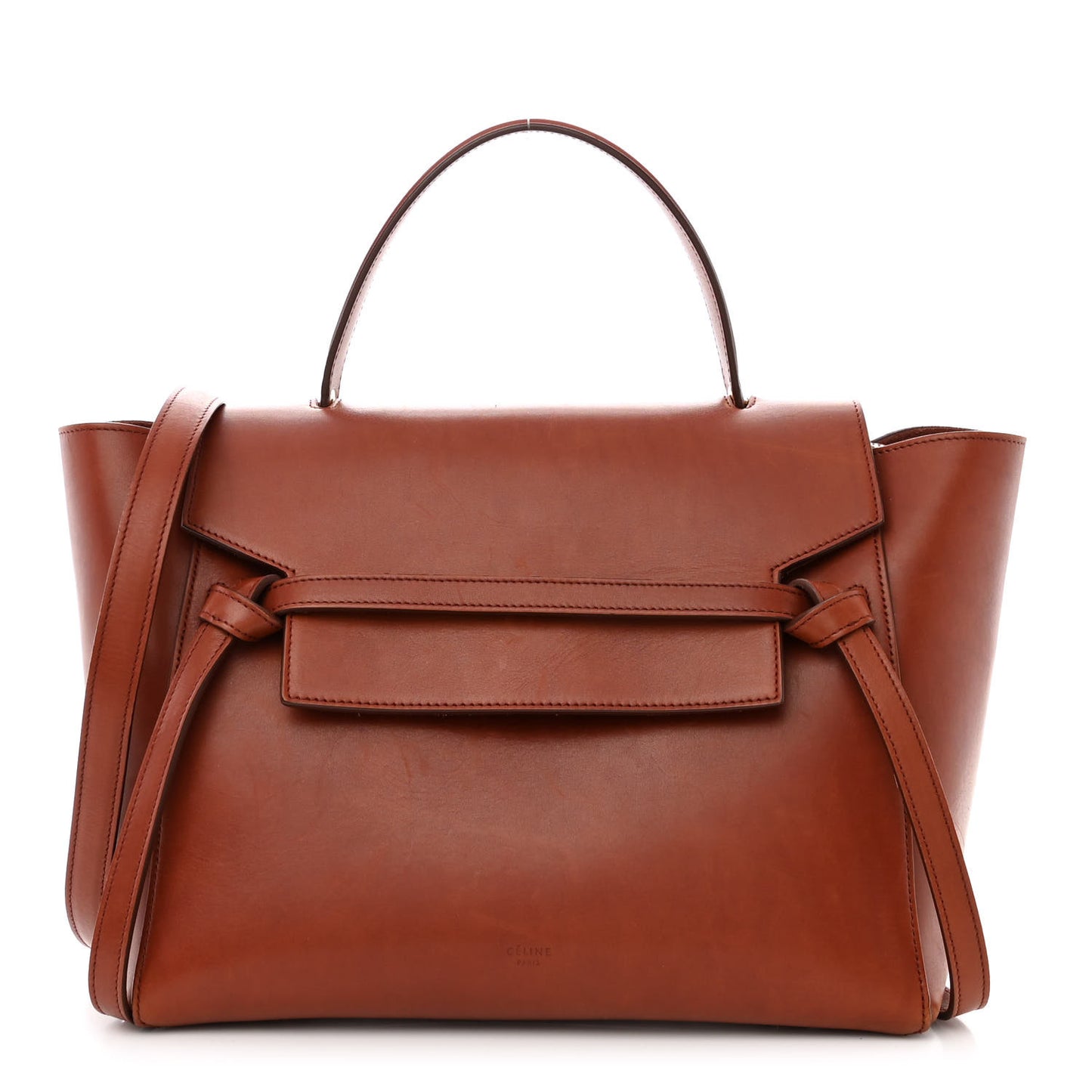 Natural Calfskin Mini Belt Bag Teck