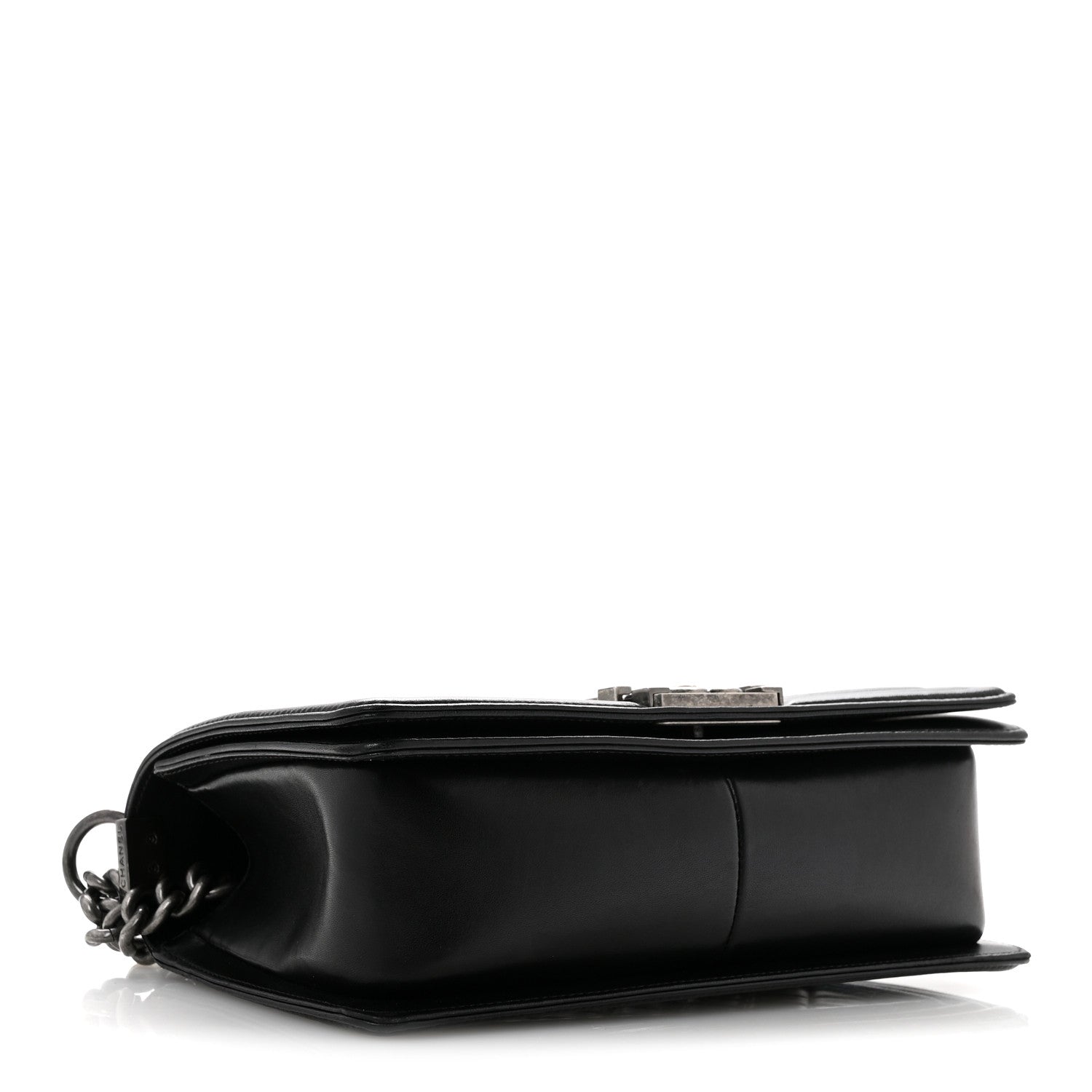 Chanel Lambskin Quilted Medium Boy Flap Black 4 of 12