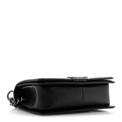 Chanel Lambskin Quilted Medium Boy Flap Black 4 of 12