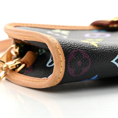 Louis Vuitton Monogram Multicolor Shirley Black 8 of 12