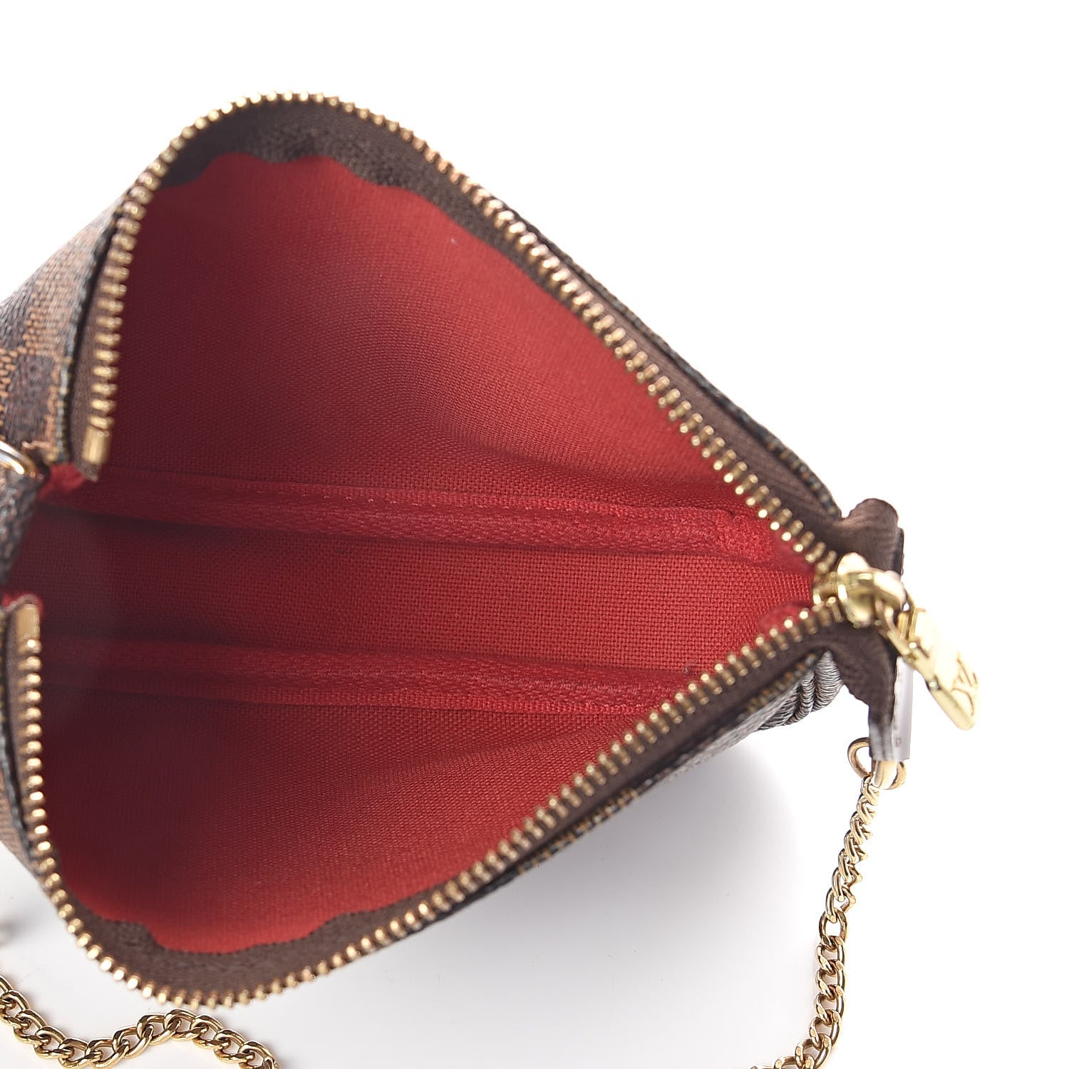 Louis Vuitton Damier Ebene Mini Pochette Accessories 5 of 6