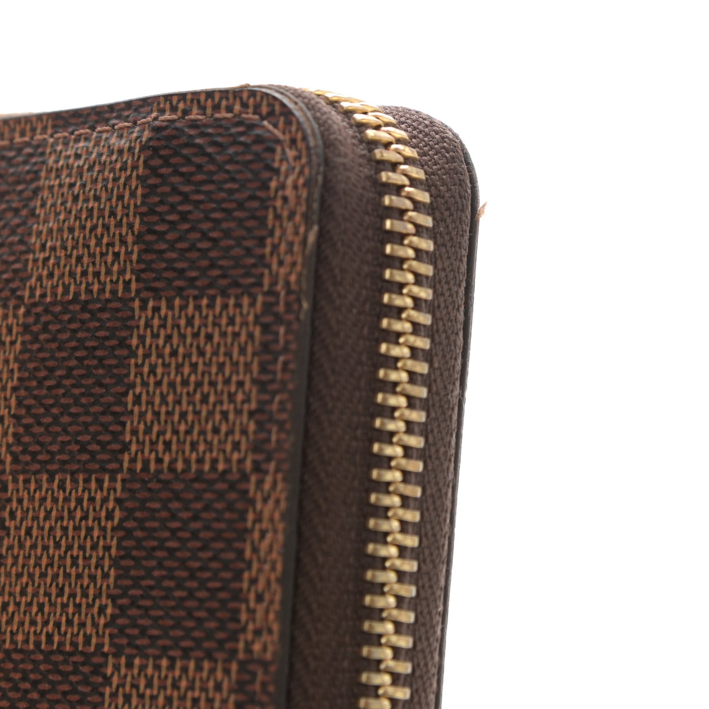 Damier Ebene Clemence Wallet Rose Ballerine