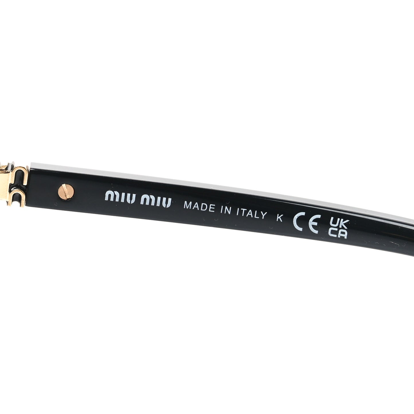 Acetate Shield Sunglasses SMU A01 Black