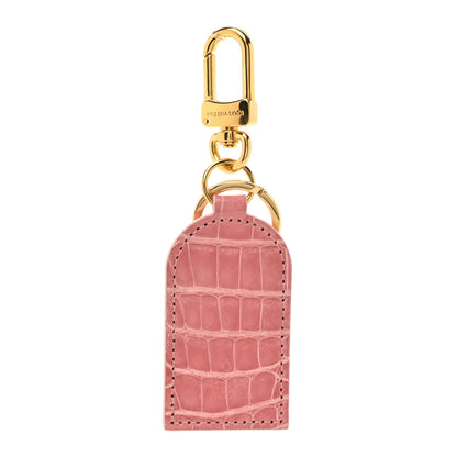 Louis Vuitton Alligator Bag Charm Key Holder Pink 1 of 5