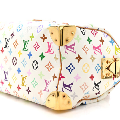 Louis Vuitton Monogram Multicolor Speedy 30 White 10 of 15