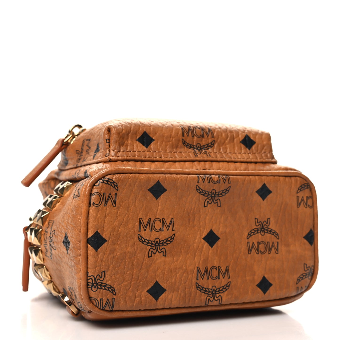 Visetos Side Stud X-Mini Stark Backpack Cognac