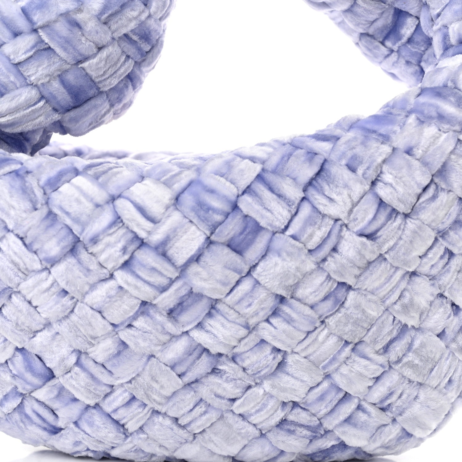 Bottega Veneta Velvet Intreccio Padded Mini Jodie Light Purple 7 of 9