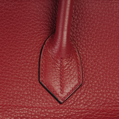 Hermes Taurillon Clemence JPG Birkin 42 Rouge H 25 of 25