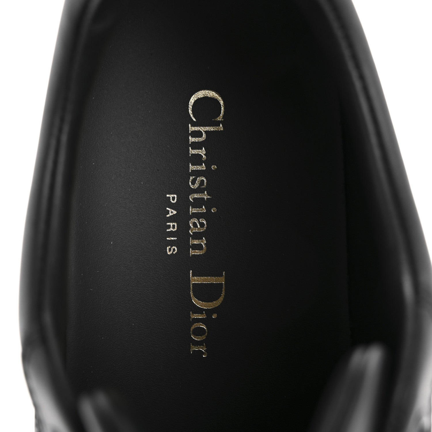 Christian Dior Calfskin Suede Logo Sneakers 37 Black 7 of 10