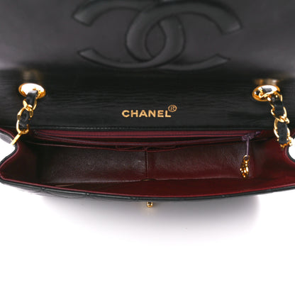 Chanel Lambskin Quilted Small Single Flap Black 5 of 12
