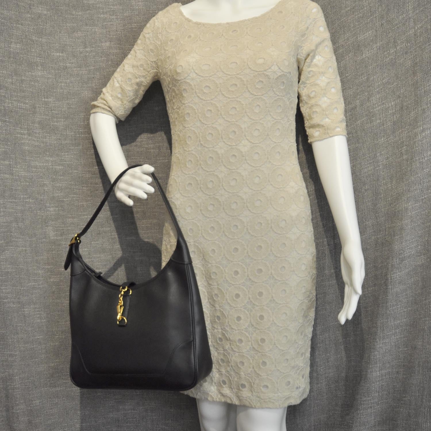 Hermes Courchevel Trim II 31 Black 2 of 8