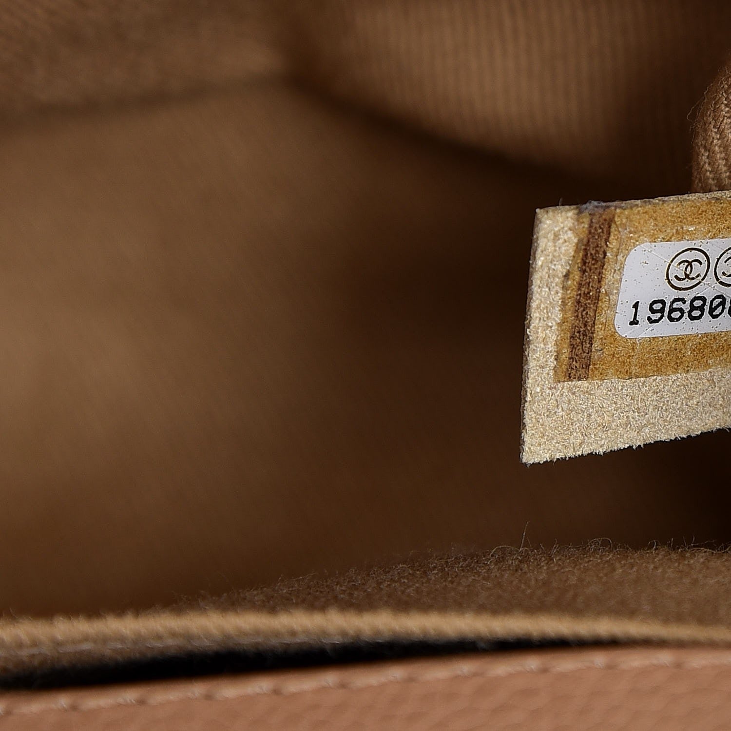 Chanel Caviar Stitched Medium Boy Flap Dark Beige 7 of 7