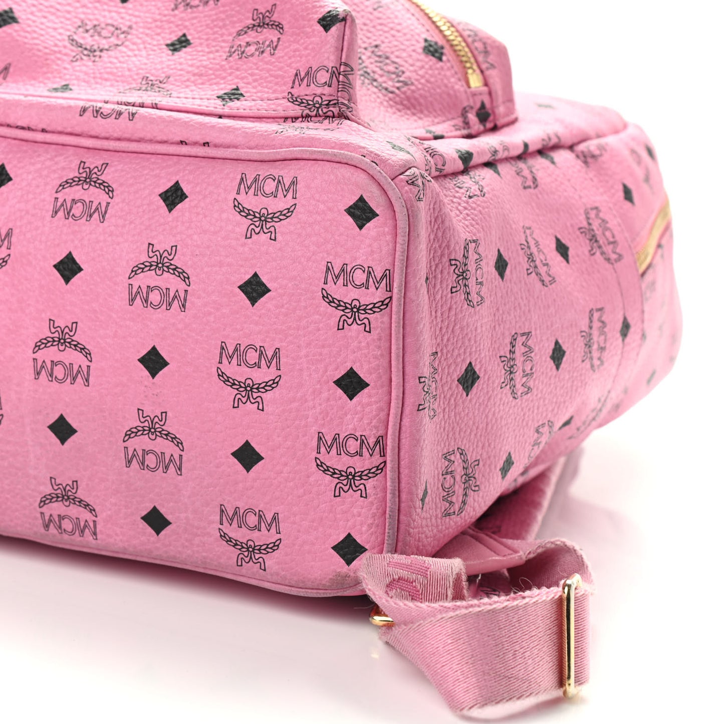 Visetos Studded Medium Dual Stark Backpack Pink