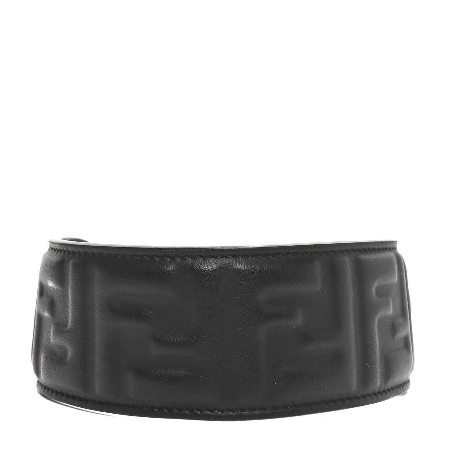 Vitello Grace FF 1974 Embossed Mini Strap You Black