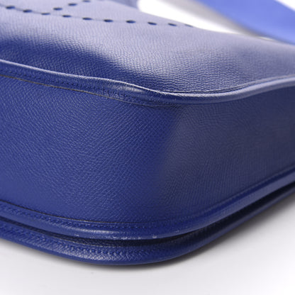 Hermes Epsom Evelyne III PM Bleu Electrique 7 of 9