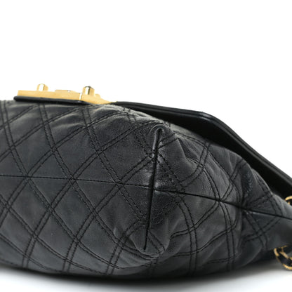 Marc Jacobs Lacquered Lambskin Baroque The Large Single Flap Black 5 of 13