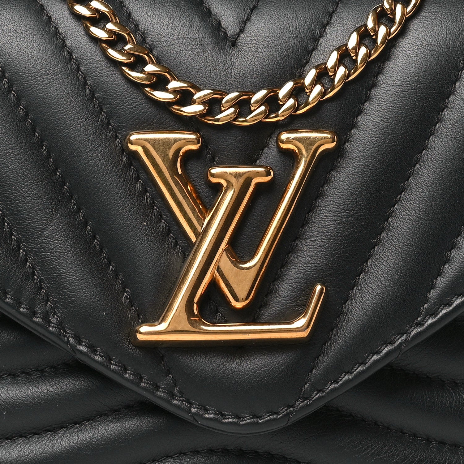 Louis Vuitton Calfskin New Wave Multi Pochette Black 7 of 9