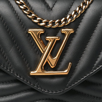 Louis Vuitton Calfskin New Wave Multi Pochette Black 7 of 9