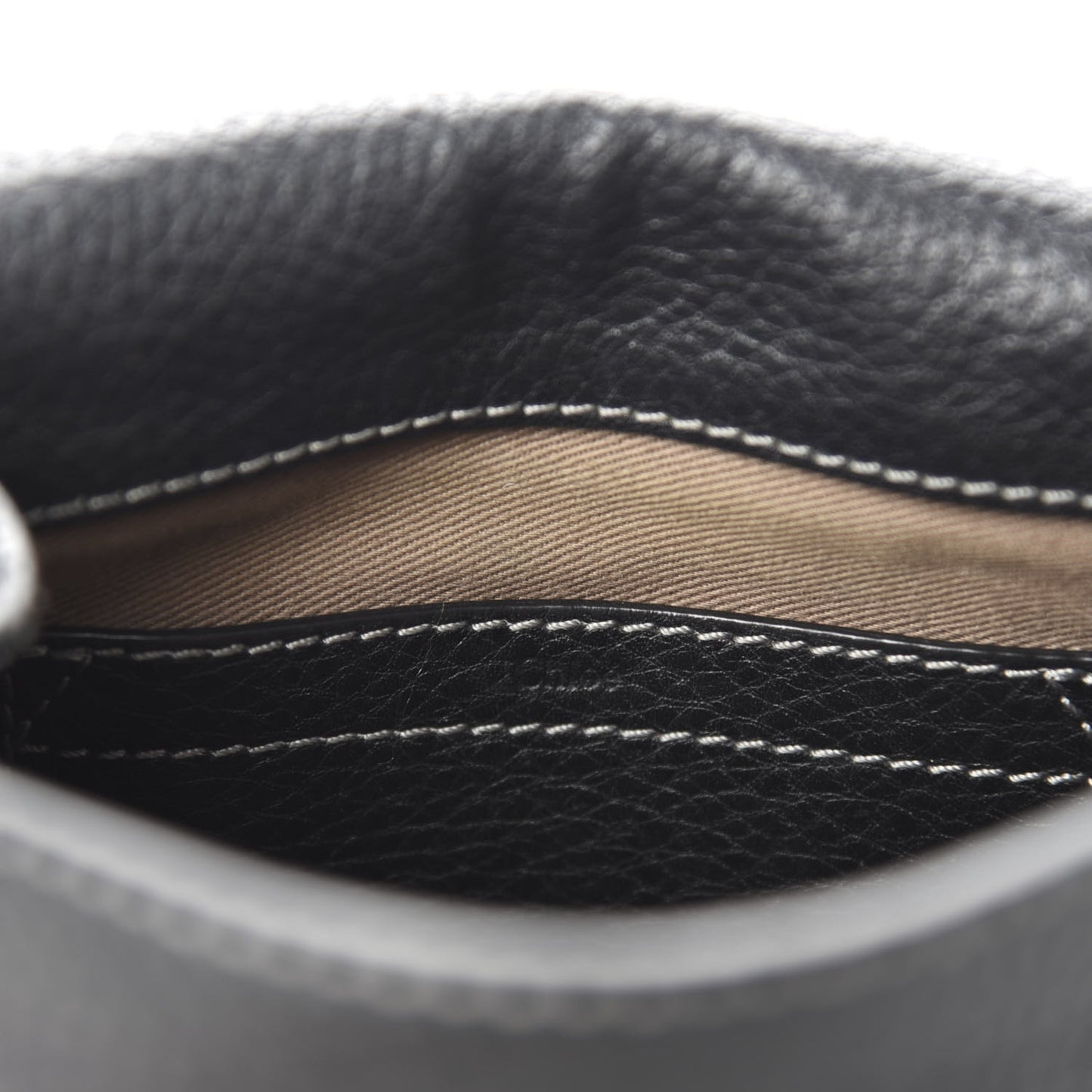 Calfskin Mini Marcie Round Crossbody Bag Black