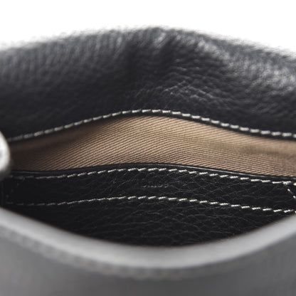 Chloe Calfskin Mini Marcie Round Crossbody Bag Black 8 of 11
