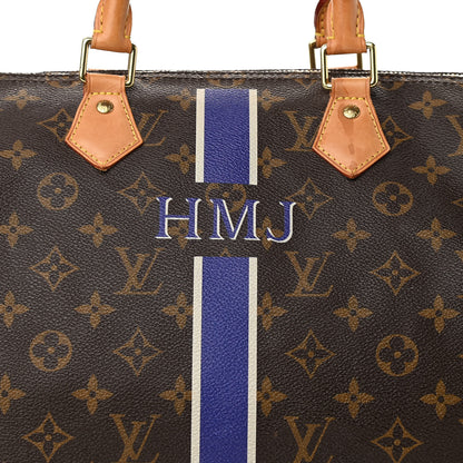 Louis Vuitton Monogram My LV Heritage Speedy Bandouliere 35 Violet Gris 8 of 15