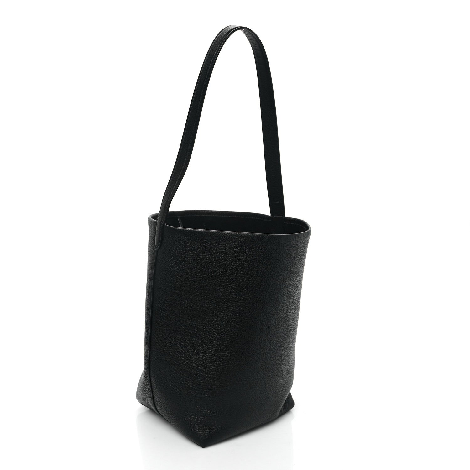 The Row Grained Calfskin Medium N/S Park Tote Black 3 of 11