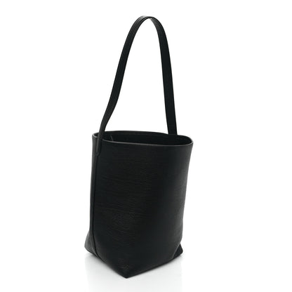 The Row Grained Calfskin Medium N/S Park Tote Black 3 of 11