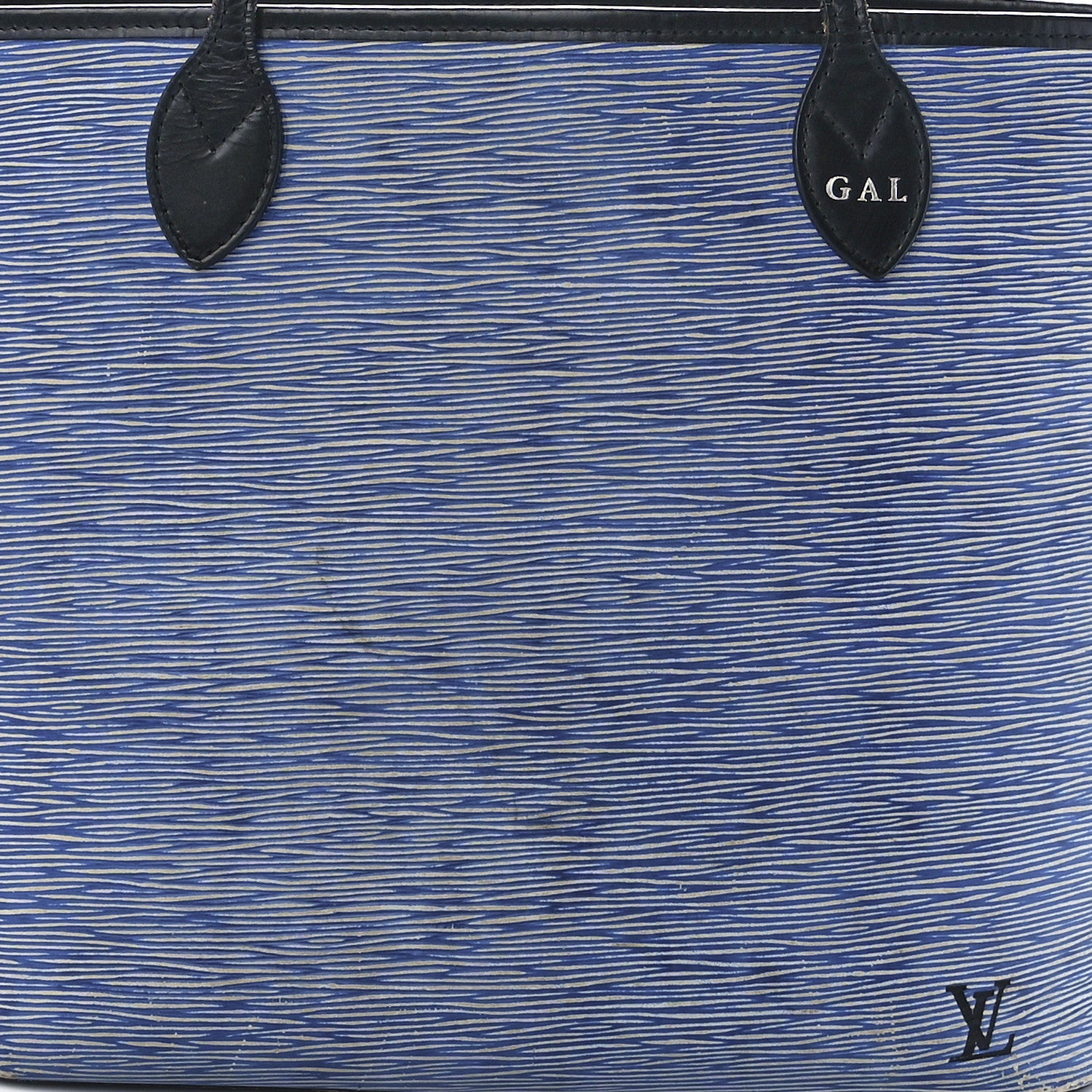 Louis Vuitton Epi Neverfull MM Denim Light 12 of 15