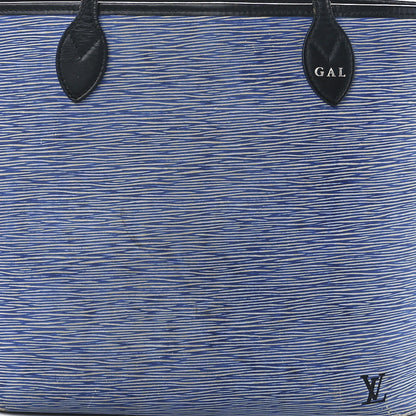 Louis Vuitton Epi Neverfull MM Denim Light 12 of 15