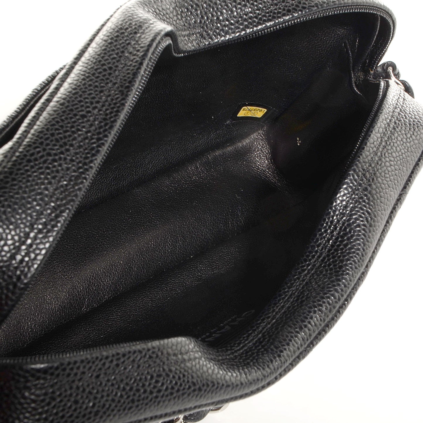 Caviar Quilted Timeless Camera Case Black