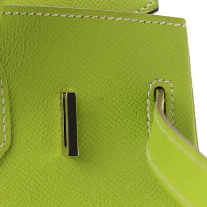 Hermes Epsom Candy Birkin 30 Kiwi Lichen 13 of 15