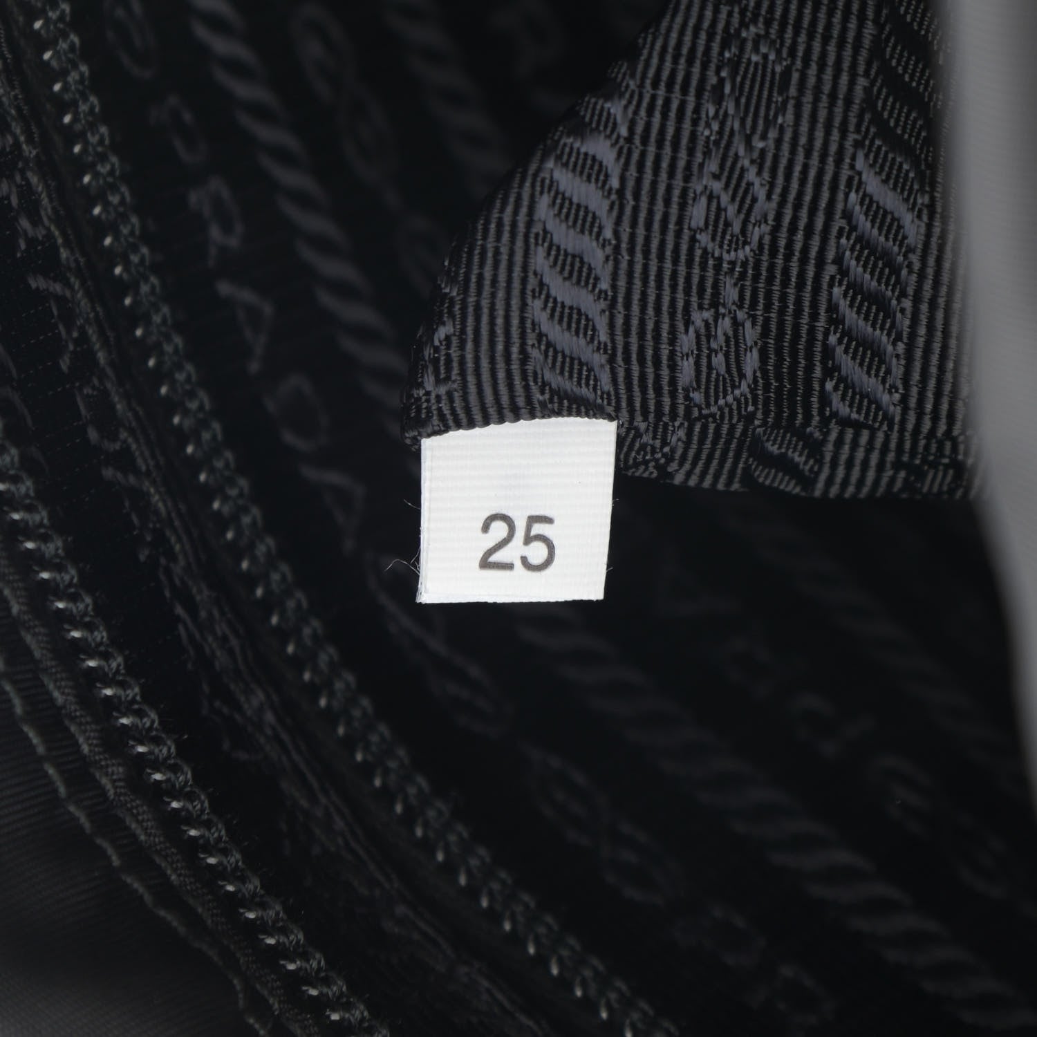 Prada Nylon New Vela Studded Messenger Black White 8 of 12