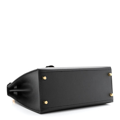 Hermes Epsom Kelly Sellier 28 Black 4 of 13