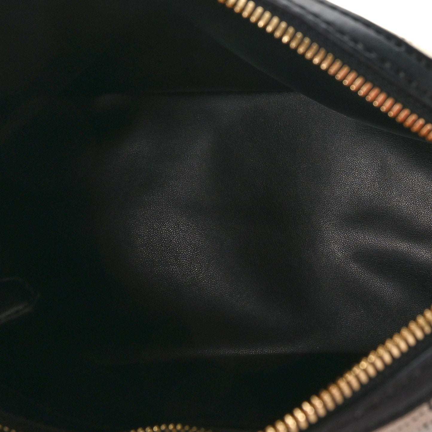 Monogram Canvas Stella Logo Zip Shoulder Bag Neutral