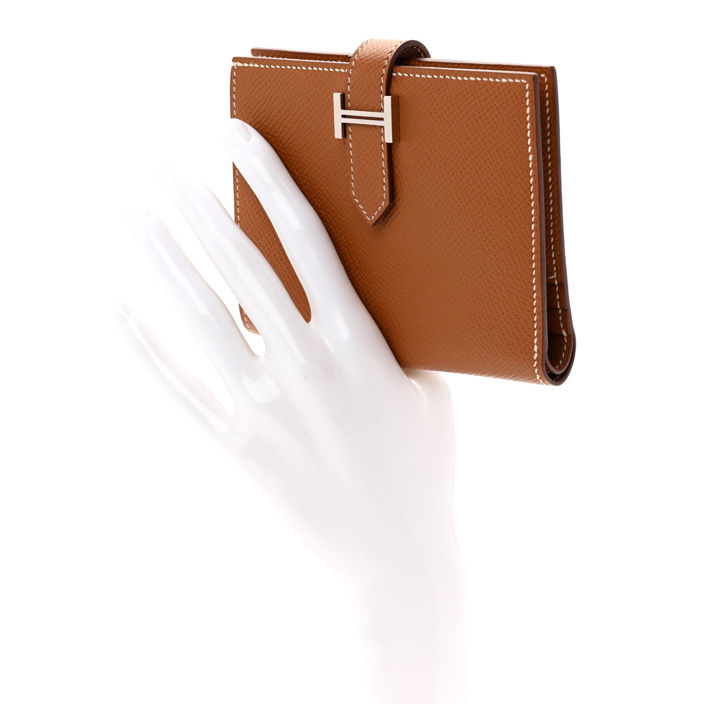 Epsom Bearn Compact Wallet Gold