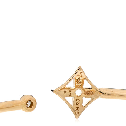 Louis Vuitton 18K Yellow Gold Diamond Idylle Blossom Twist Bracelet 3 of 4