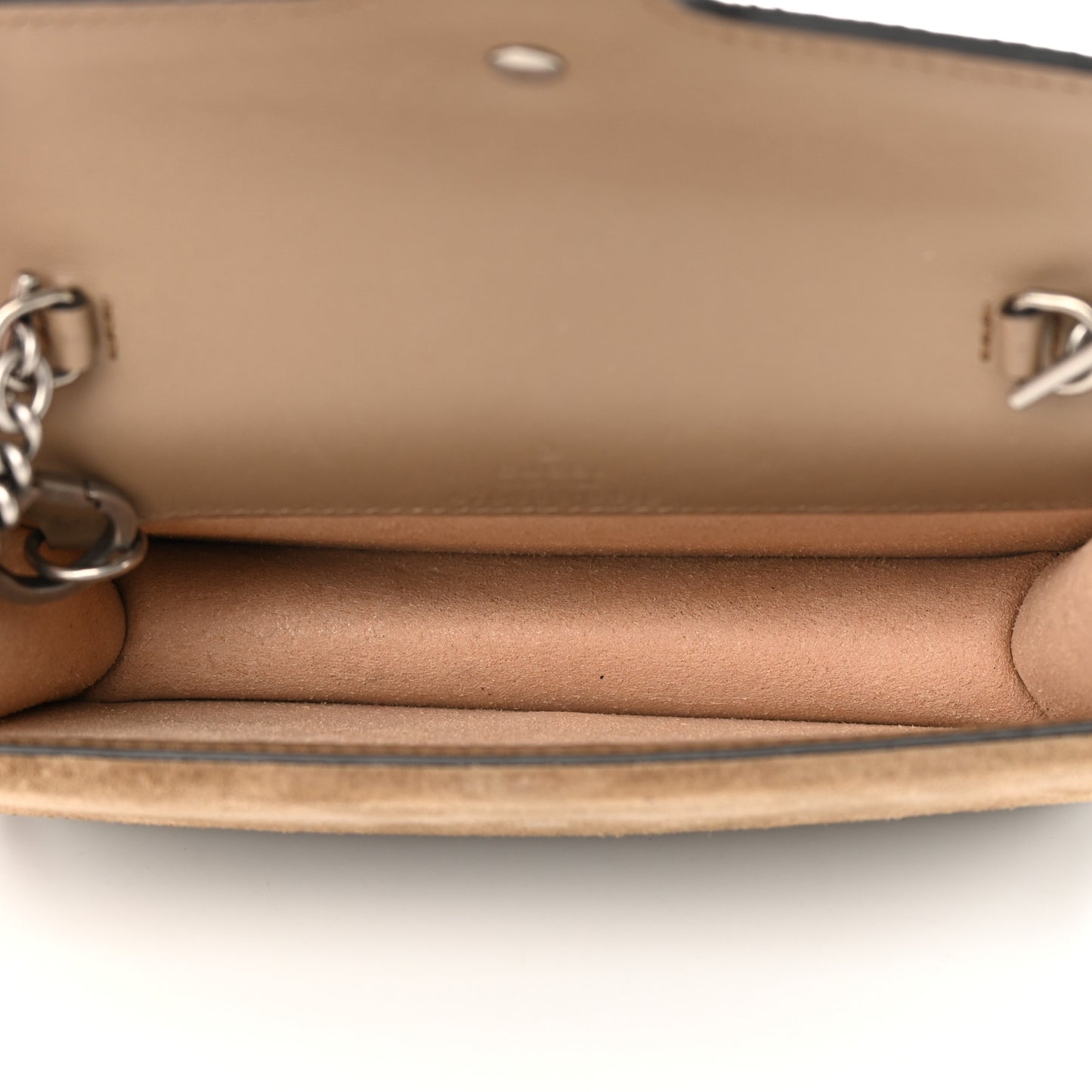 GG Supreme Monogram Super Mini Dionysus Shoulder Bag Taupe