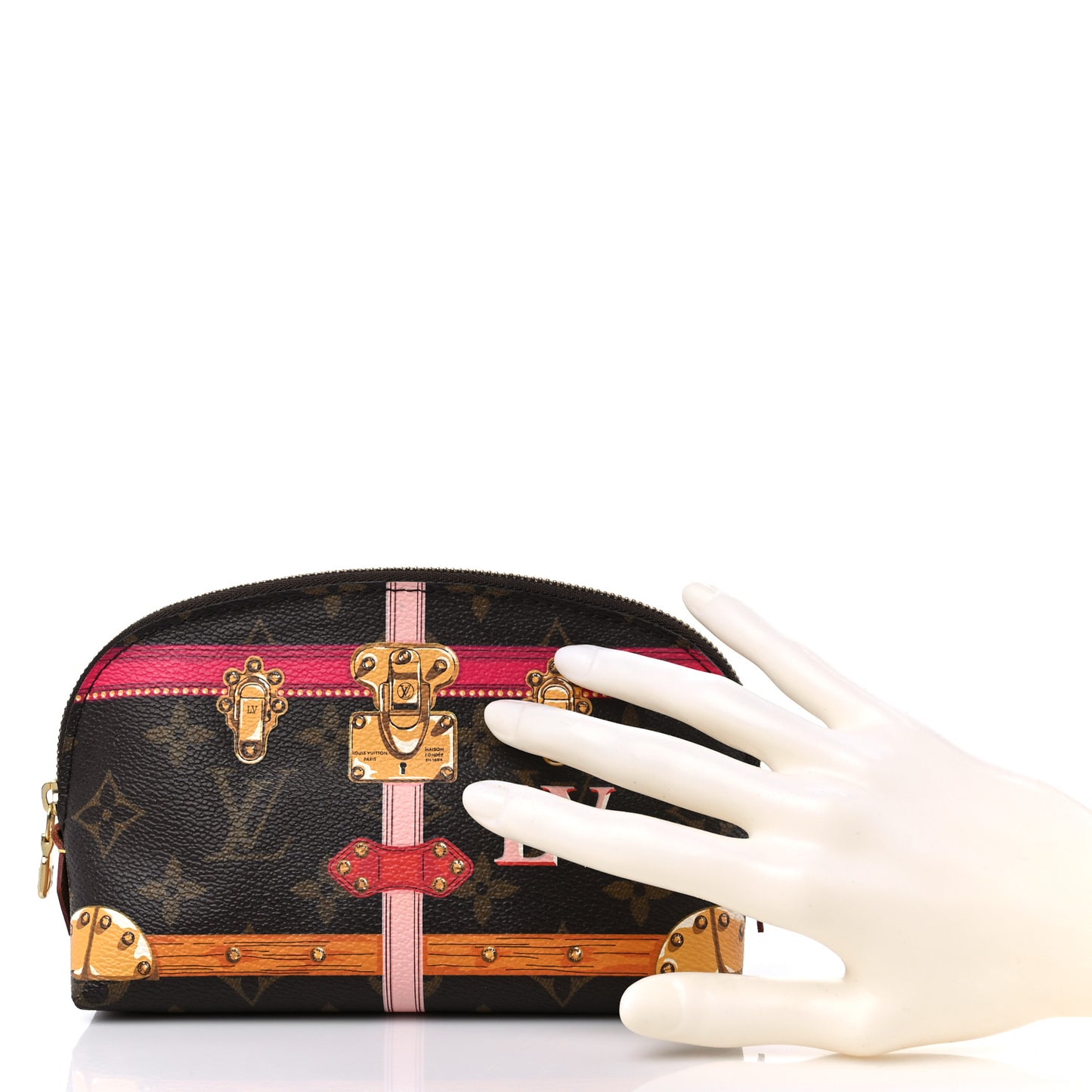 Monogram Summer Trunks Cosmetic Pouch PM
