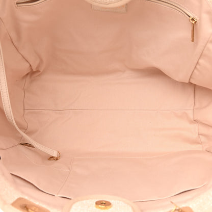 Chanel Canvas Medium Deauville Tote Light Beige 5 of 10