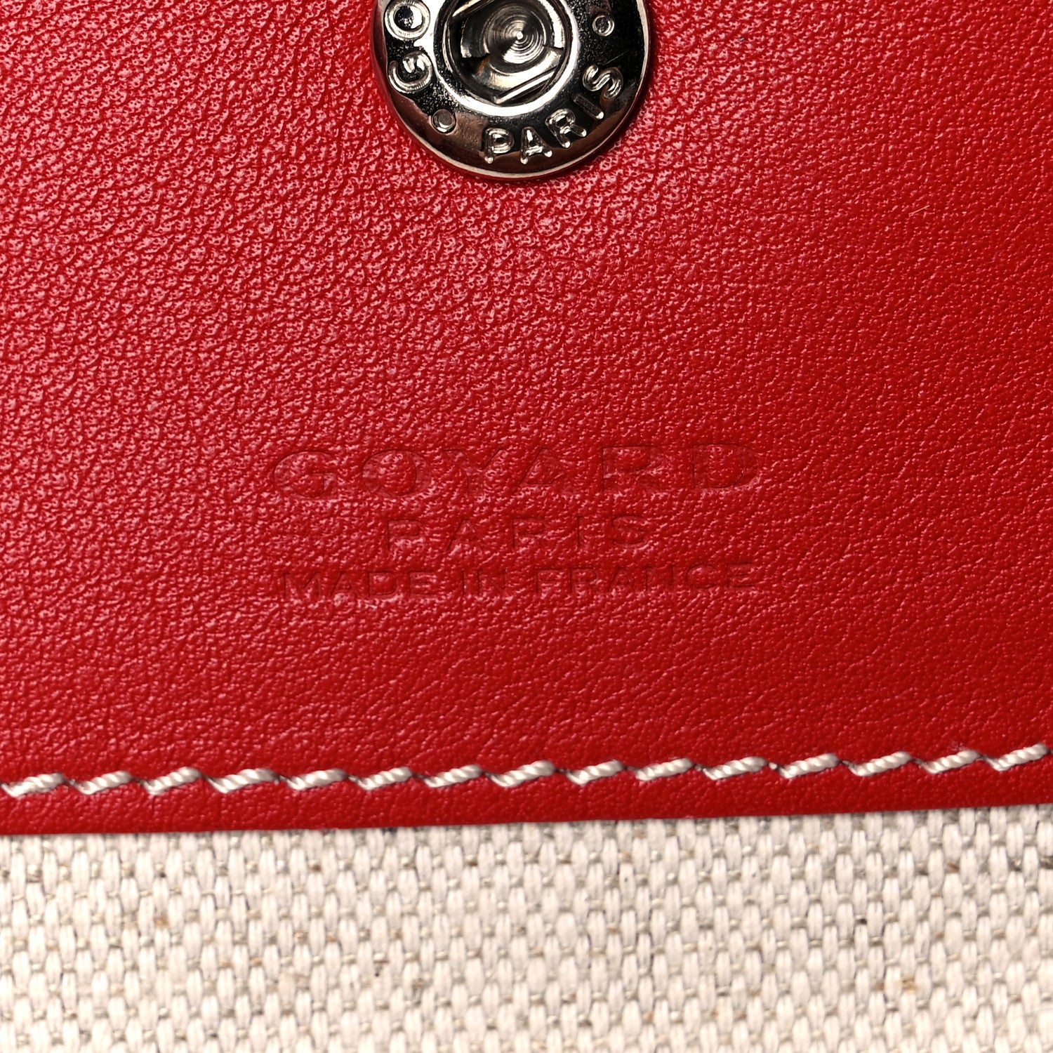 Goyard Goyardine Saint Louis PM Red 6 of 17